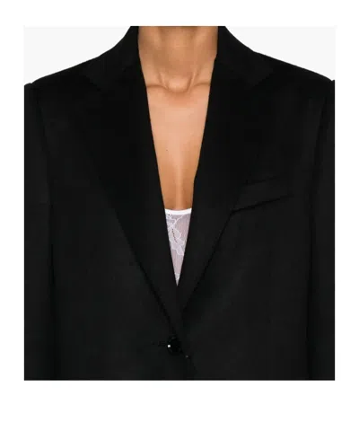 Dolce & Gabbana Single-breasted Coat In Black