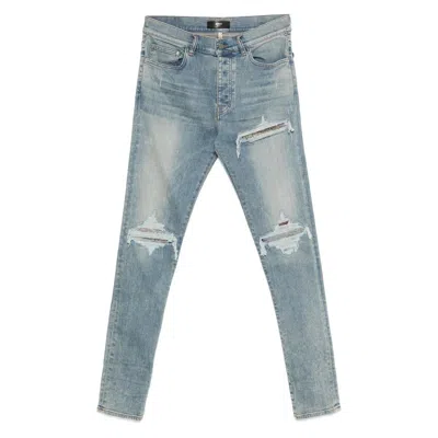 Amiri Denim Skinny Jeans In Blue