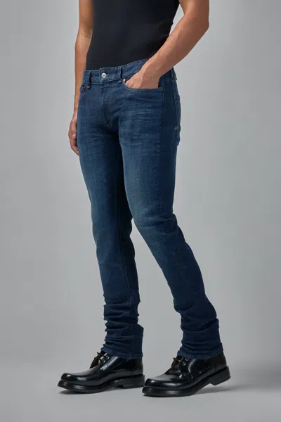 Denham Bolt Skinny Fit Jeans In Blue