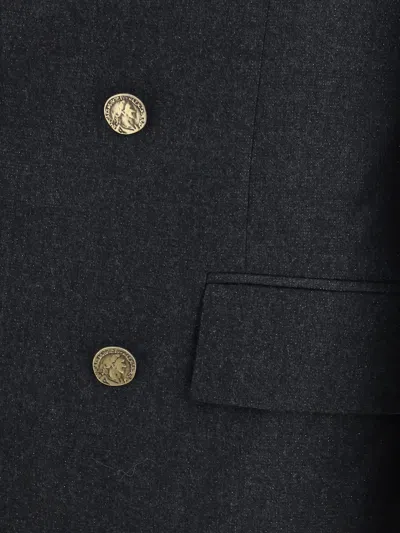 Vivienne Westwood Double-breasted Blazer In Black