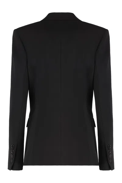 Pinko New Signum Single-breasted One Button Jacket In Black