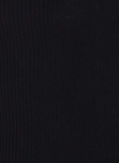 Jean Paul Gaultier Tank Top With Piercing In Black