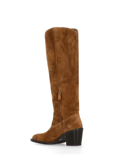 Stuart Weitzman 60mm Tate Boots In Brown