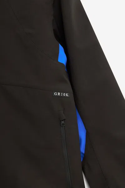 Gr10k Skeleton Shell Jacket In Gray