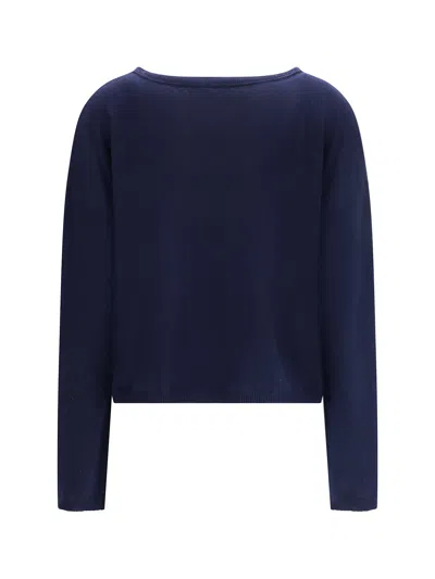 Lisa Yang Blue Cashmere Cardigan In Blue