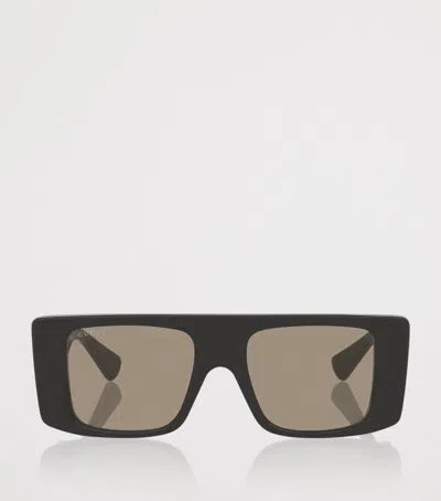 Gucci Acetate Gc002432 Sunglasses In Black