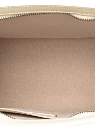 Pre-owned Louis Vuitton 2007 Epi Madeleine Gm Shoulder Bag In White