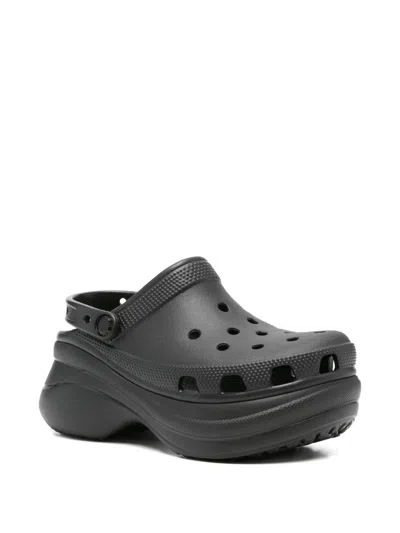 Crocs Bae Platform Clogs In Black