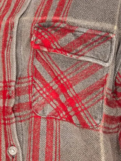 True Avenue Checked Amelia Jacket Buttons Closure In Red