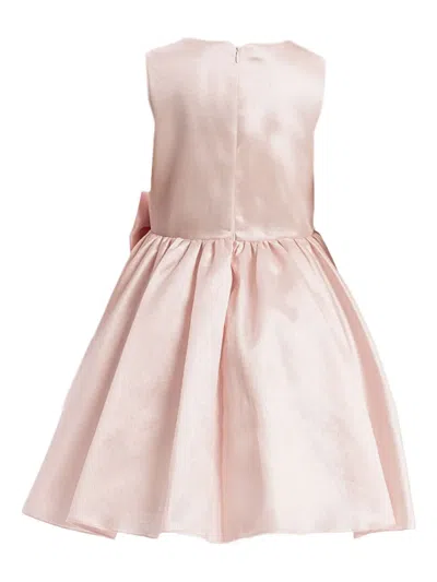 Dress & Fleur Pearl-embellished Bow Dress In Pink