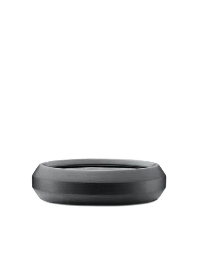David Yurman Titanium Black Diamond Ring In Black