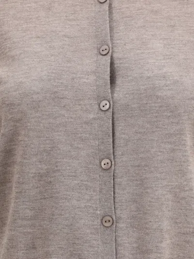 Lisa Yang Charlotte Cardigan In Gray