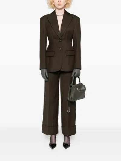 Malina Fabric Jackets In Green