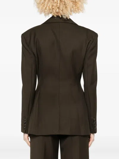 Malina Fabric Jackets In Green