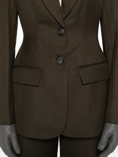 Malina Fabric Jackets In Green