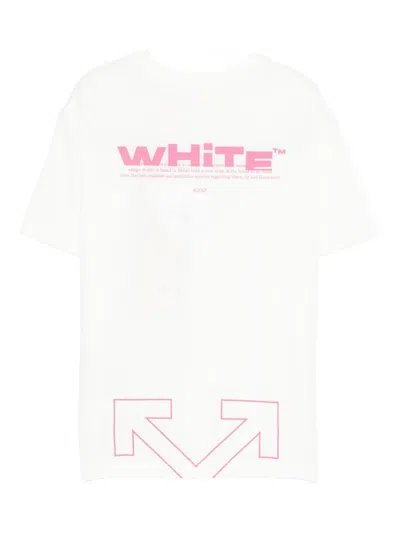 Off-white Type Logo Logo T-shirt In White