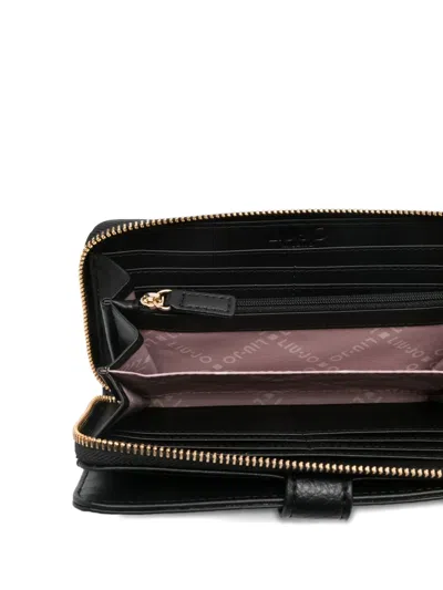 Liu •jo Zip-around Wallet In Black