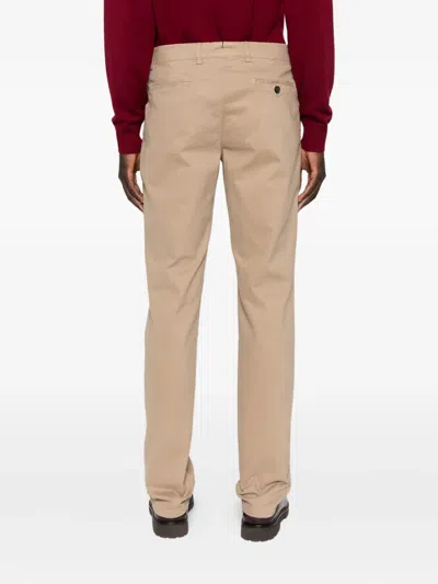 Berwich Flat-front Trousers In White