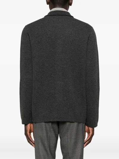 Lardini Buttoned Patch-pocket Cardigan In Multi