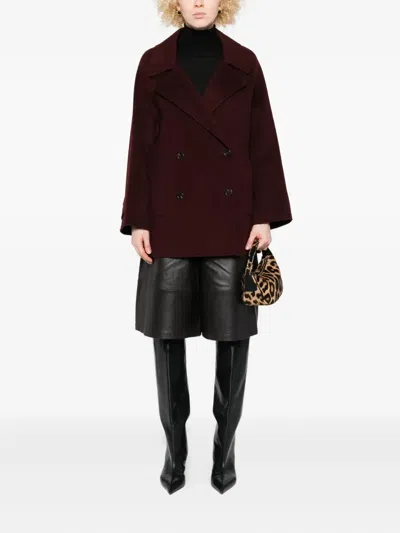 双排扣羊毛大衣