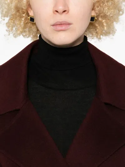 双排扣羊毛大衣