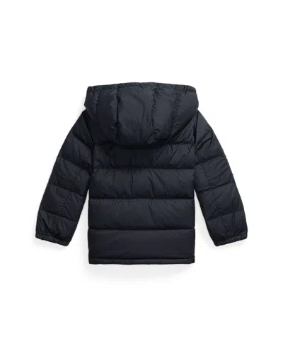 Polo Ralph Lauren Down Puffer Jacket In Black