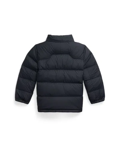 Polo Ralph Lauren Down Puffer Jacket In Black