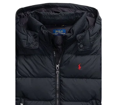 Polo Ralph Lauren Down Puffer Jacket In Black