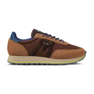 Karhu Men's Albatross Control Sneaker In Brown Sugar/java In Multi