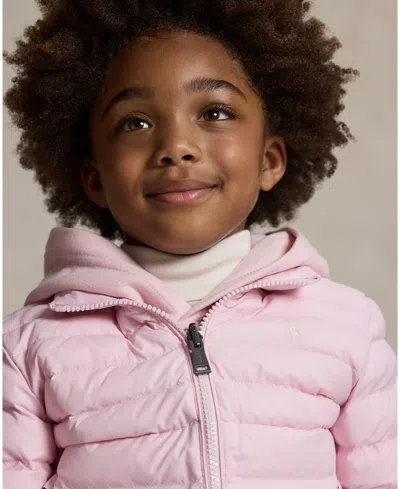 Polo Ralph Lauren Toddler And Little Boys P-layer 2 Packable Quilted Jacket In Animal Print