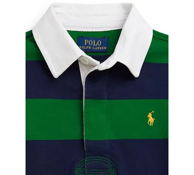 Polo Ralph Lauren Big Boys The Iconic Rugby Shirt In Multi