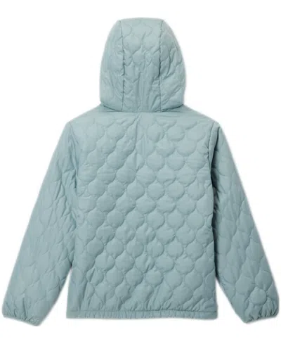 Columbia Girls 7-20 Bella Plush Ii Fleece-lined Full-zip Hooded Jacket In Gray