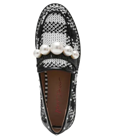 Betsey Johnson Women's Harloe Embellished Low Heel Loafers In Multi