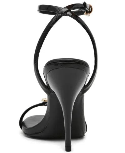 Steve Madden Women's Foxx Two-piece Stiletto Dress Sandals In Black