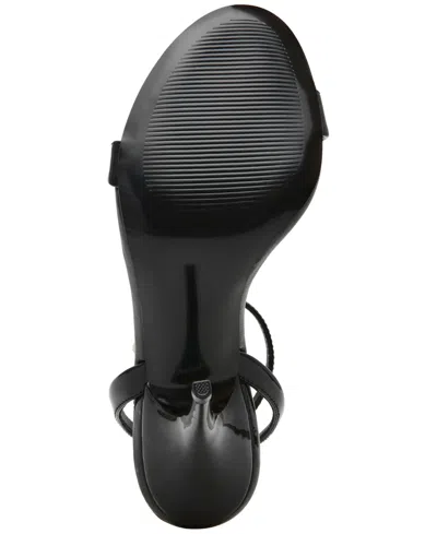 Steve Madden Women's Foxx Two-piece Stiletto Dress Sandals In Black