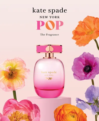 Kate Spade New York Pop Eau De Parfum, 3.3 Oz. In Transparent
