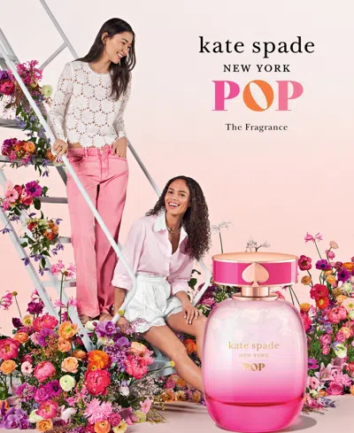 Kate Spade New York Pop Eau De Parfum, 3.3 Oz. In Transparent