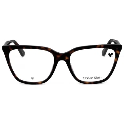 Calvin Klein Women's 54mm Dark Havana Opticals
