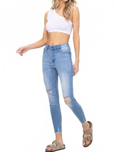 Jelly Jeans Katelyn Skinny Jeans In Light Wash In Blue