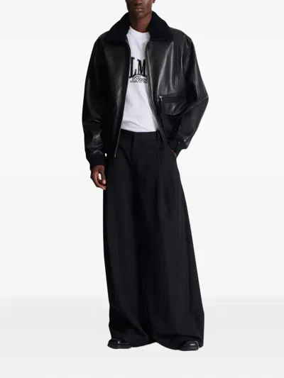 Balmain College Flock T-shirt In Animal Print