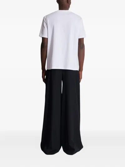 Balmain College Flock T-shirt In Animal Print