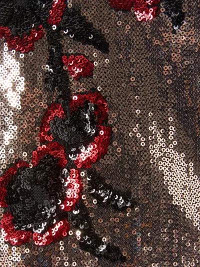 La Doublej Super Midi Swing Dress Primrose Bronze In Brown