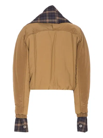 超大围巾蓬松夹克