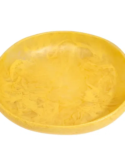 Dinosaur Designs Medium Dinosaur Bowl In Yellow