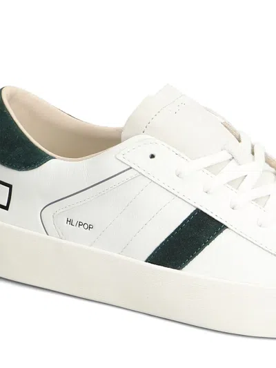 皮质拼接绒面皮运动鞋