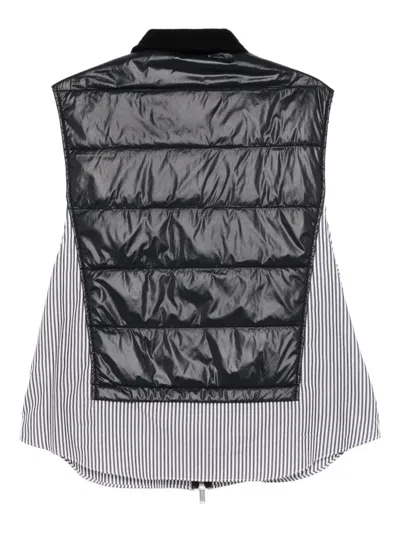 Undercover Patchwork Gilet In Black