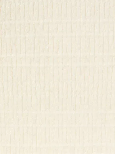 La Doublej Scalloped-trimmed Mohair Wool Sweater In Neutral