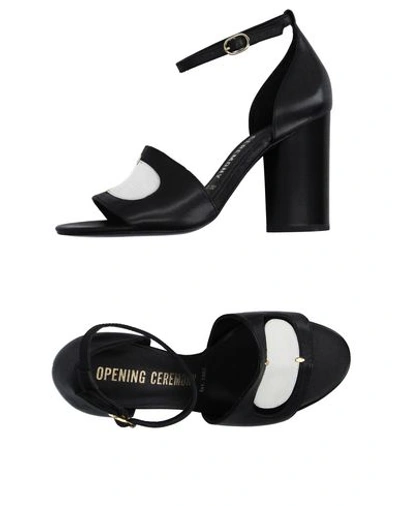 Opening Ceremony Sandals In Black