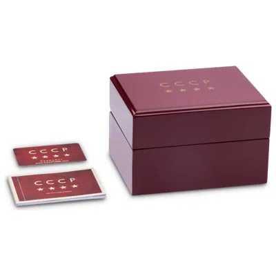 Cccp Men's Watch In Silver