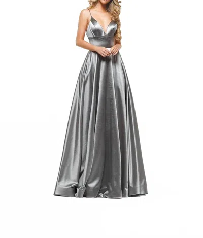 Colors Dress 2184 In Grey In Gray